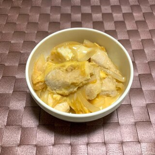 【ヘルシー】親子豆腐丼